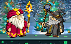 Wizard Santa Jump