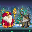 Wizard Santa Jump banner