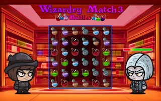 Wizardry Match 3 game cover