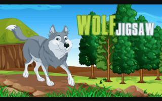 Wolf Jigsaw game cover