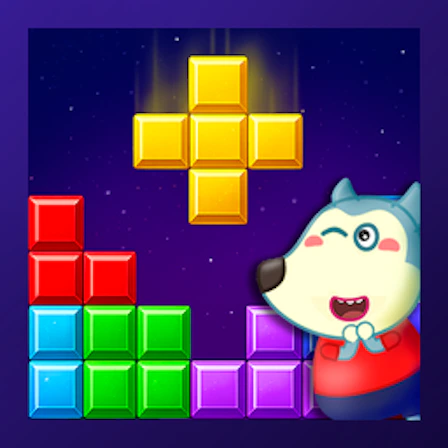 Wolfoo Block Blast game thumbnail
