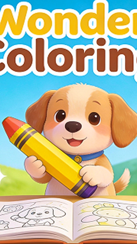 Cover Image Wonder Coloring