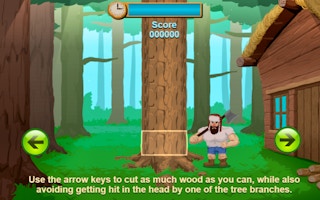 Juega gratis a Wood Chopping Game