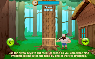 Wood Chopping Game cover art