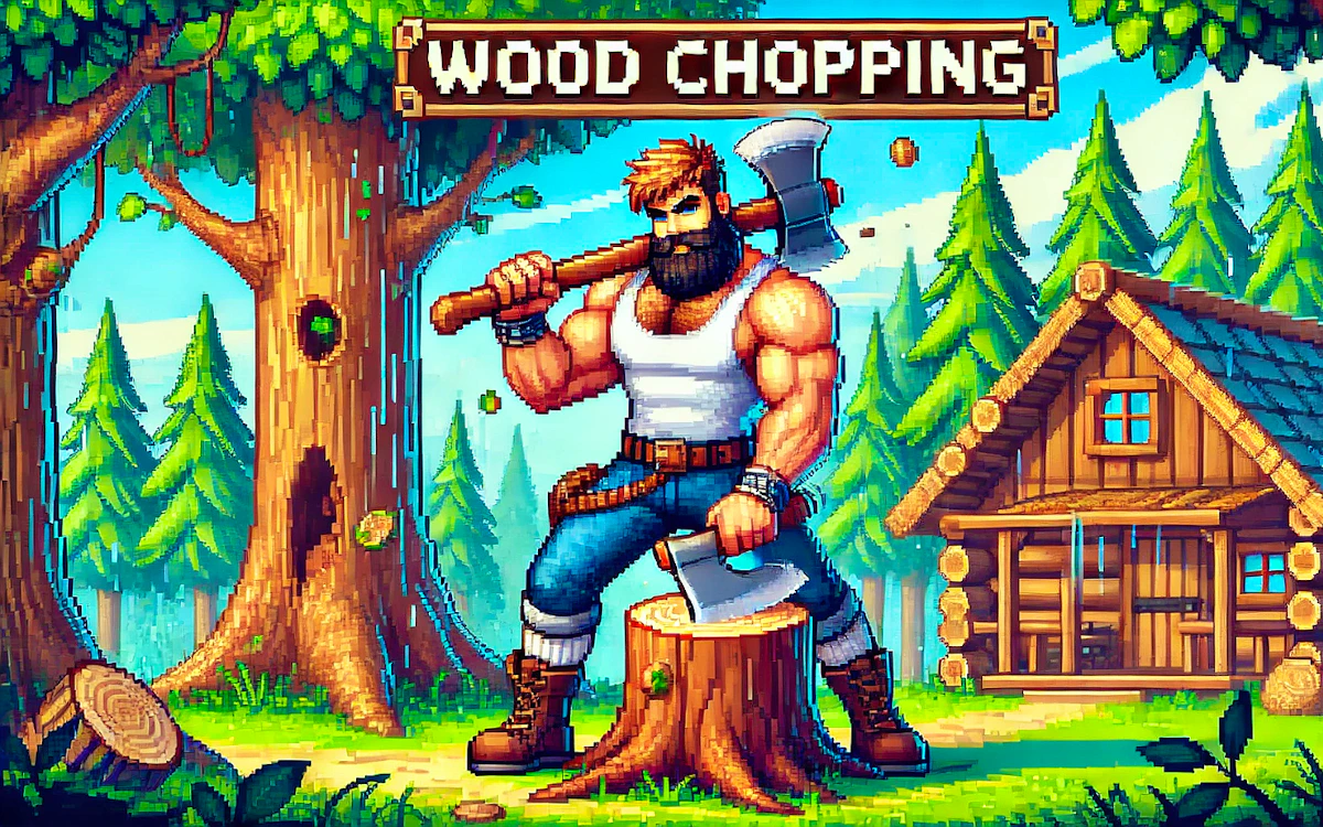 Play Wood Chopping — free online Casual game