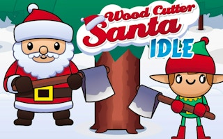 Wood Cutter Santa Idle