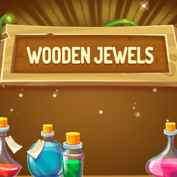 Wooden Jewels Online puzzle Games on taptohit.com