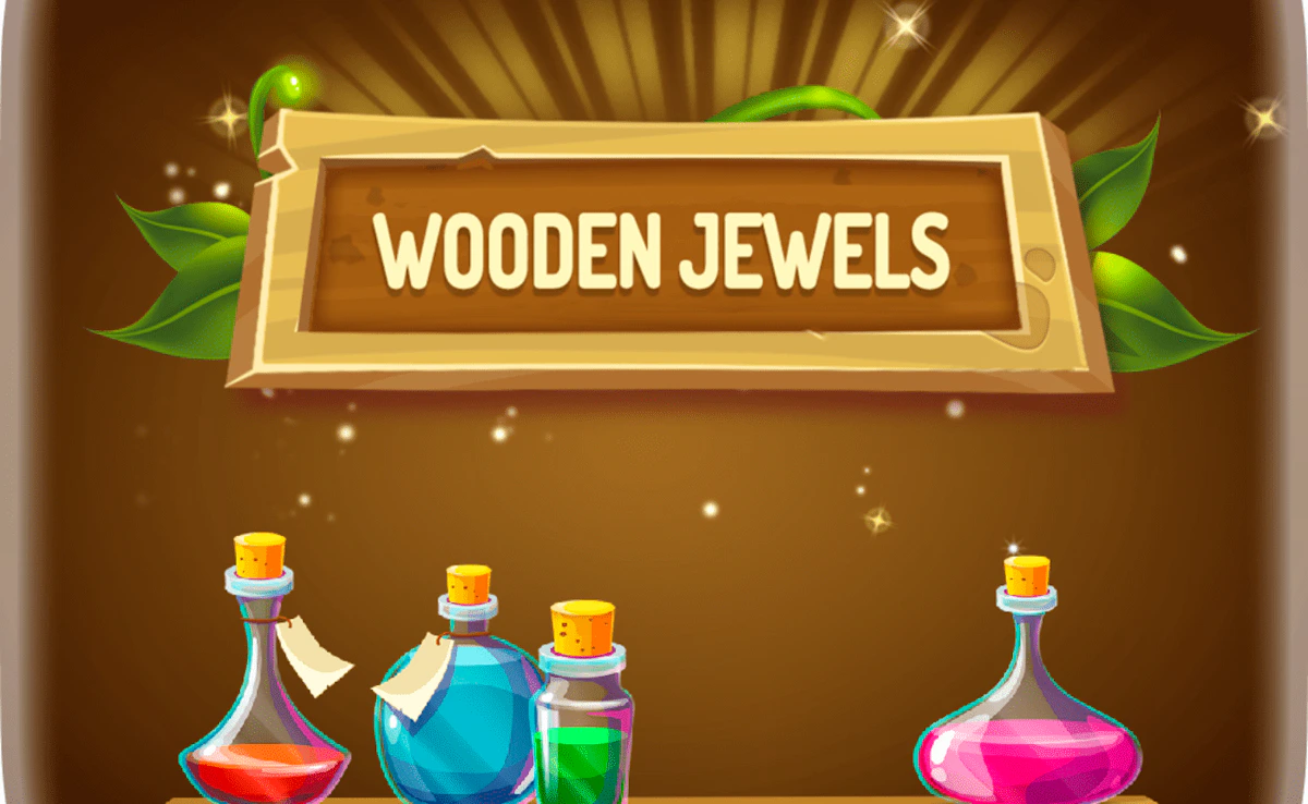 Play Wooden Jewels — free online Puzzle game