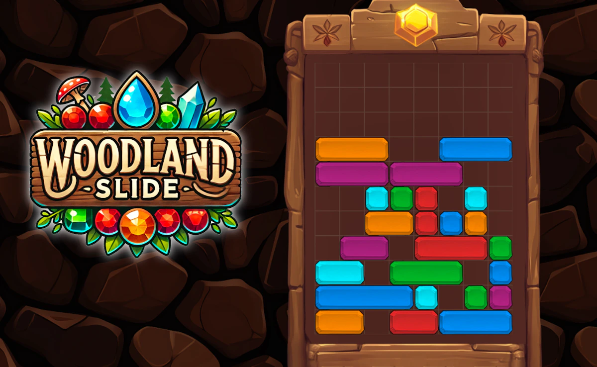 Play Woodland Slide — free online Block game