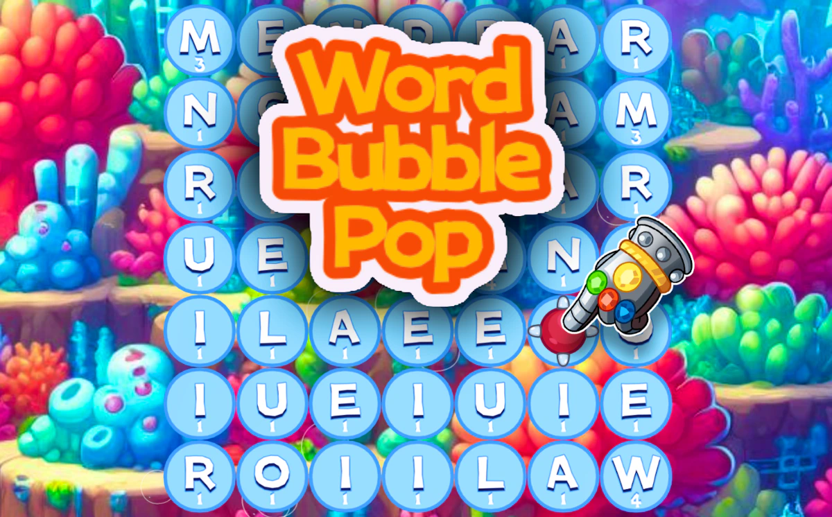 Play Word Bubble Pop — free online Word game