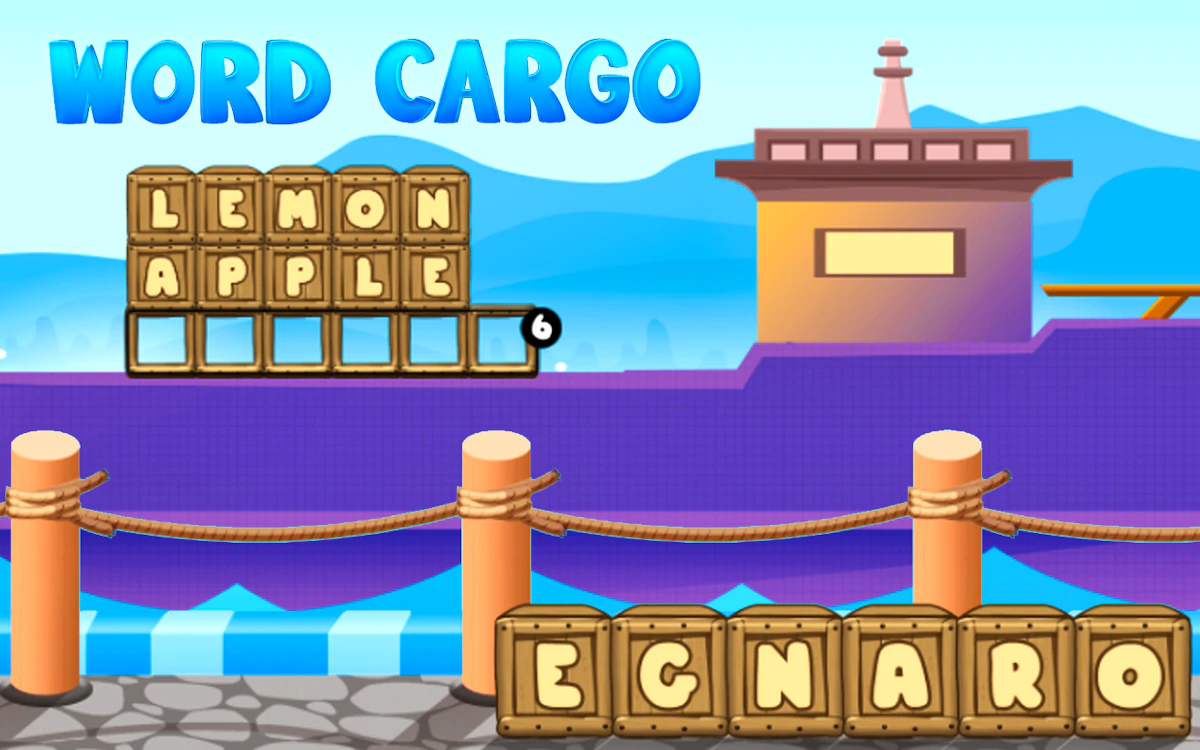 Play Word Cargo Puzzle — free online Word game