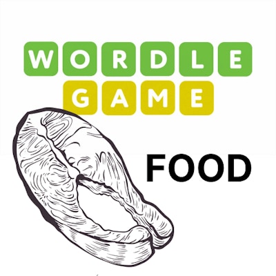 Wordle Food By Gamepix