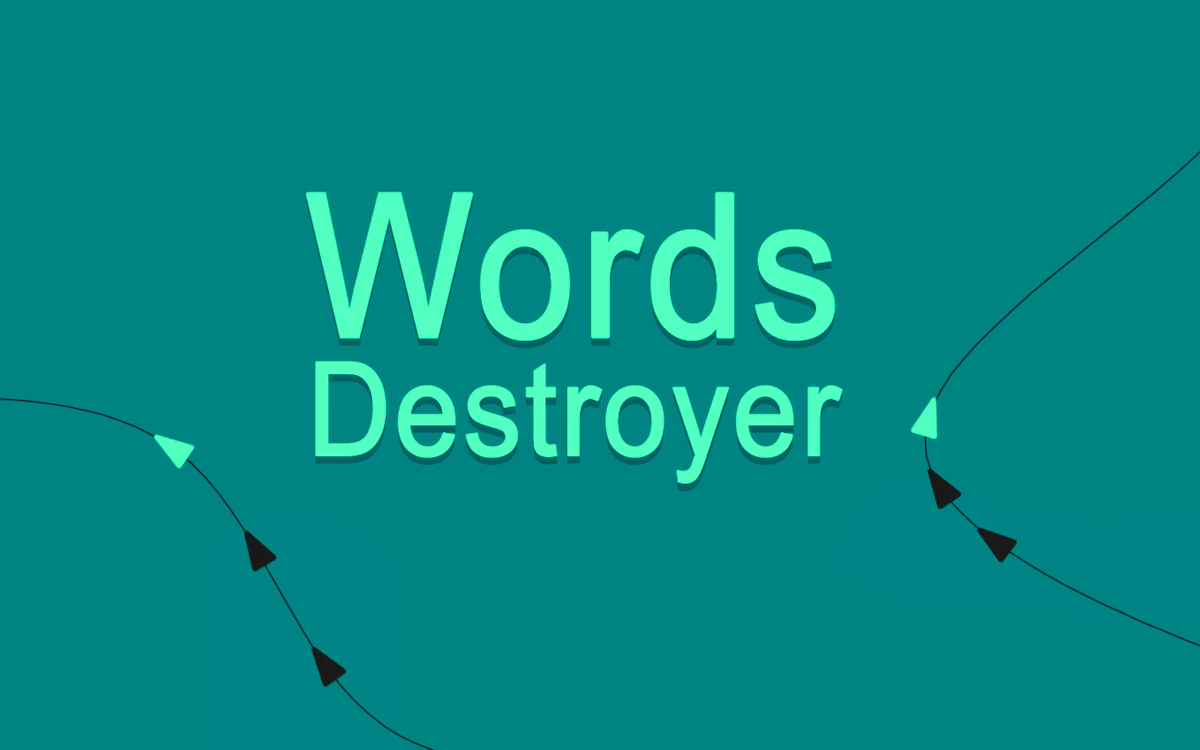 Play Words Destroyer — free online Arcade game