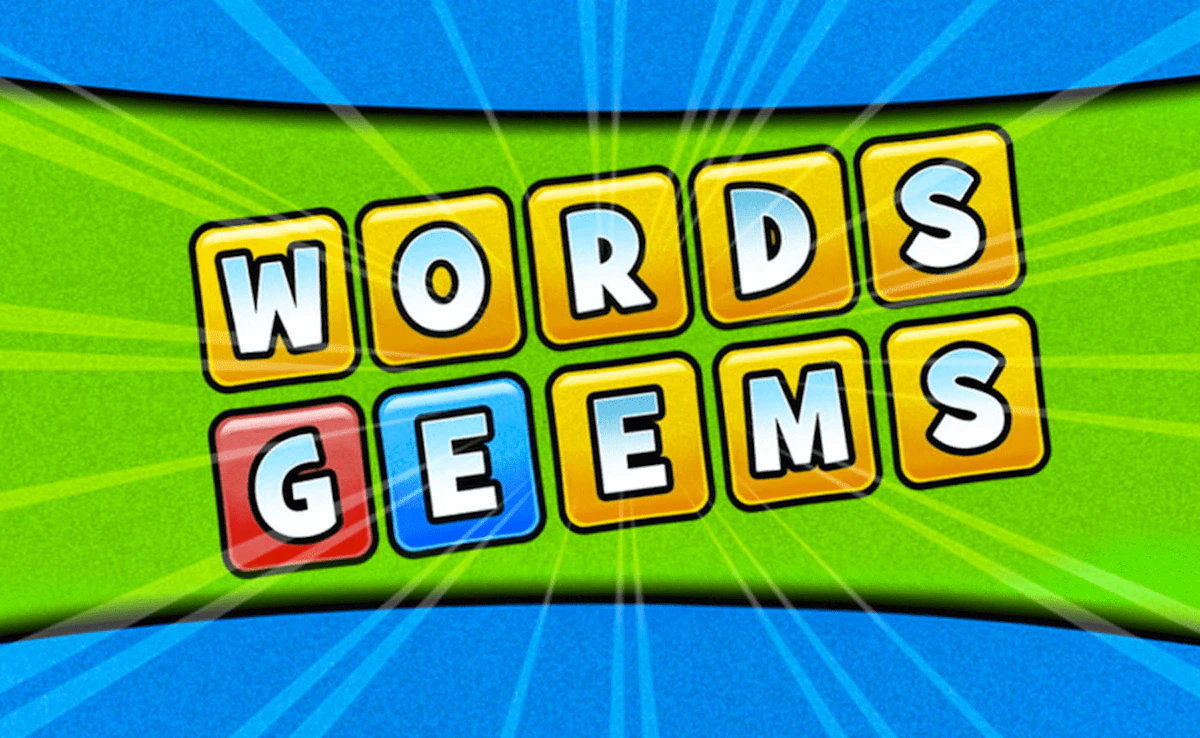 Play Words Geems — free online Kids game
