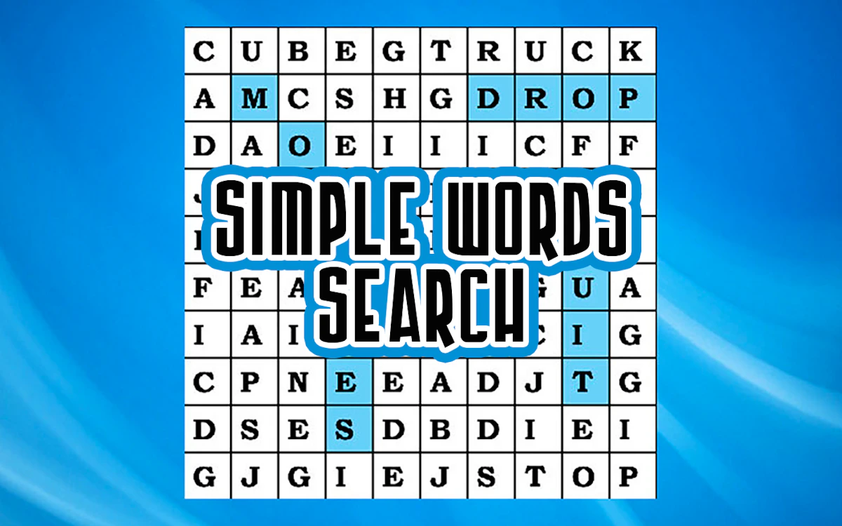 Play Simple Words Search — free online Puzzle game