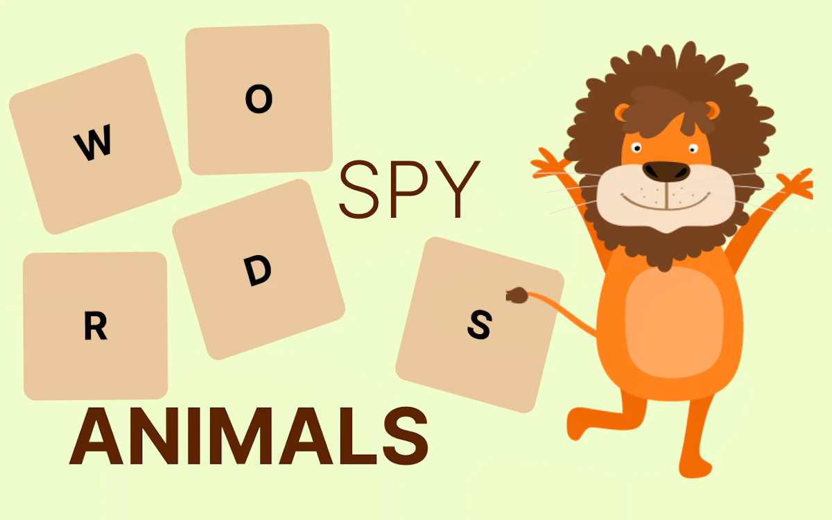 Play Words Spy. Animals — free online Animal game