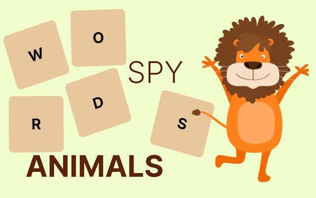 Words Spy Animals