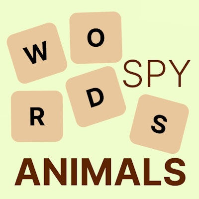 Words Spy. Animals By Gamepix
