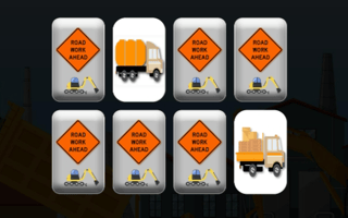 Work Trucks Memory game cover