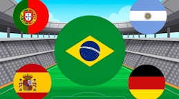 World Cup Flag Match