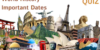 World History Important Dates thumbnail