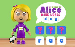 World Of Alice - Make Words game cover