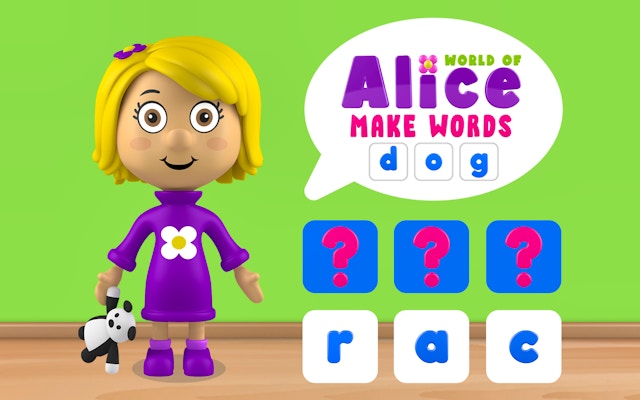 World Of Alice Make Words