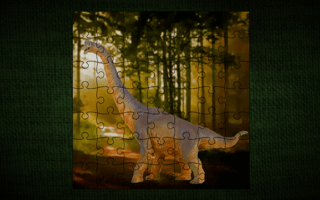 World Of Dinosaurs Jigsaw game cover