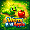 Worm and Apple