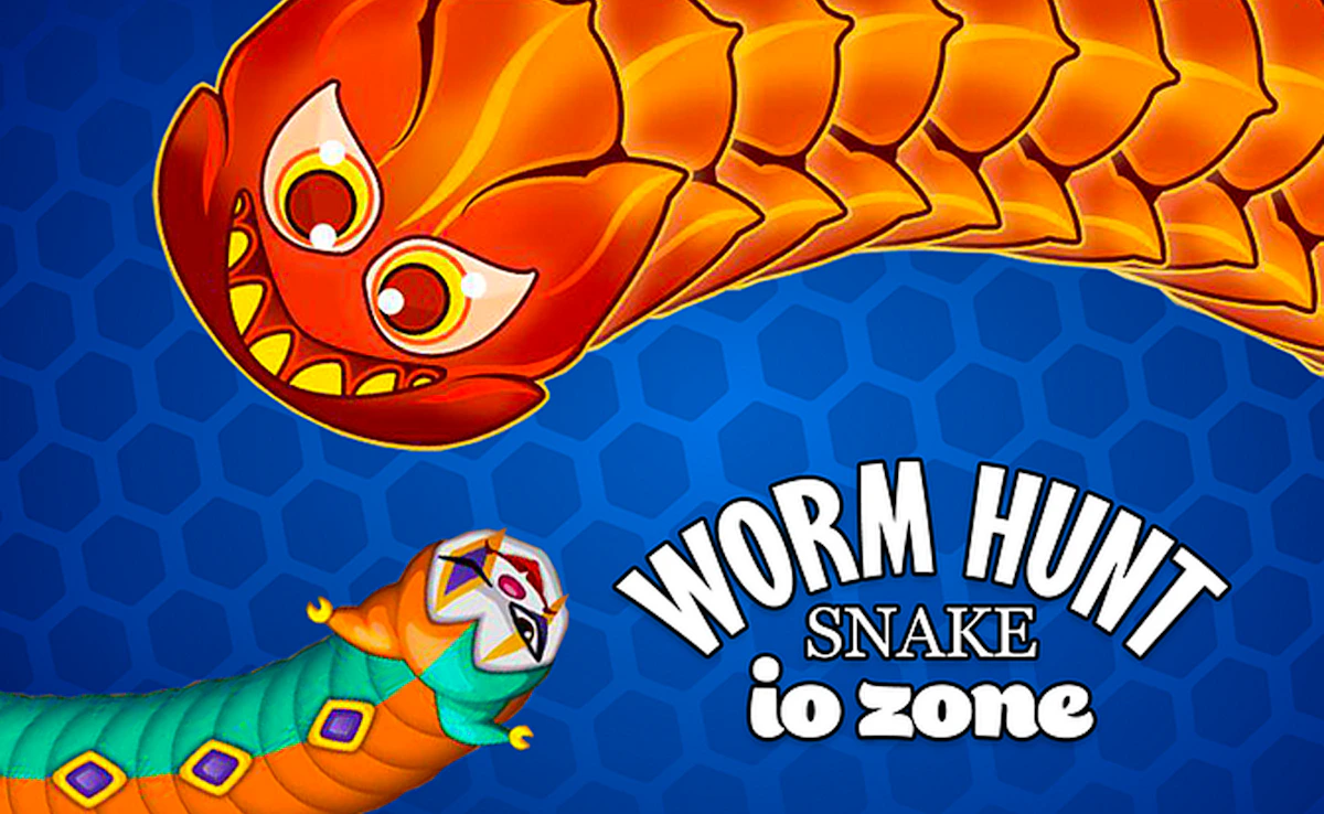 Play Worm Hunt - Snake game iO zone — free online .io game