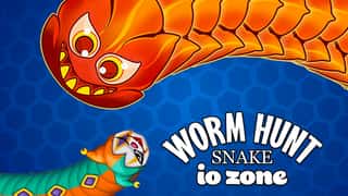 Worm Hunt - Snake Game Io Zone game cover