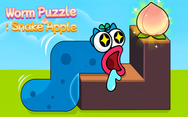 Worm Puzzle: Snake Apple
