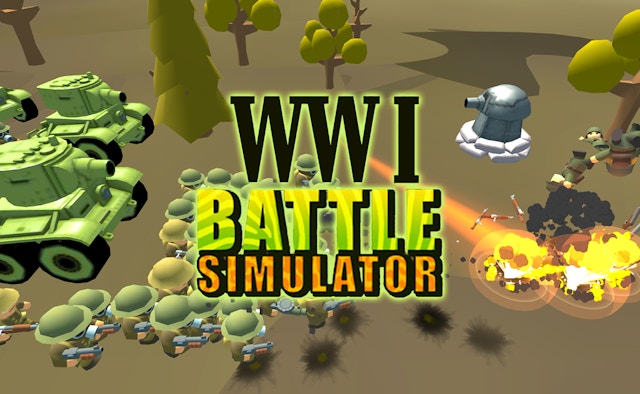 WW1 Battle Simulator game cover