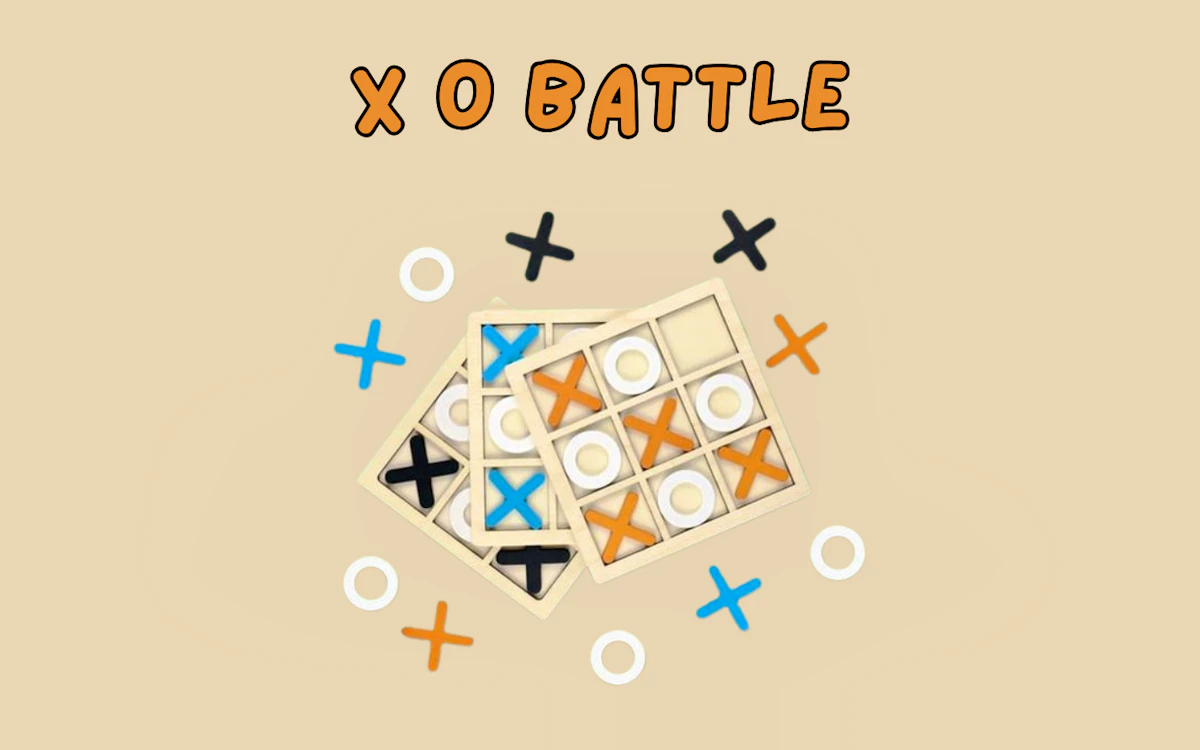 Play X O Battle — free online Board game