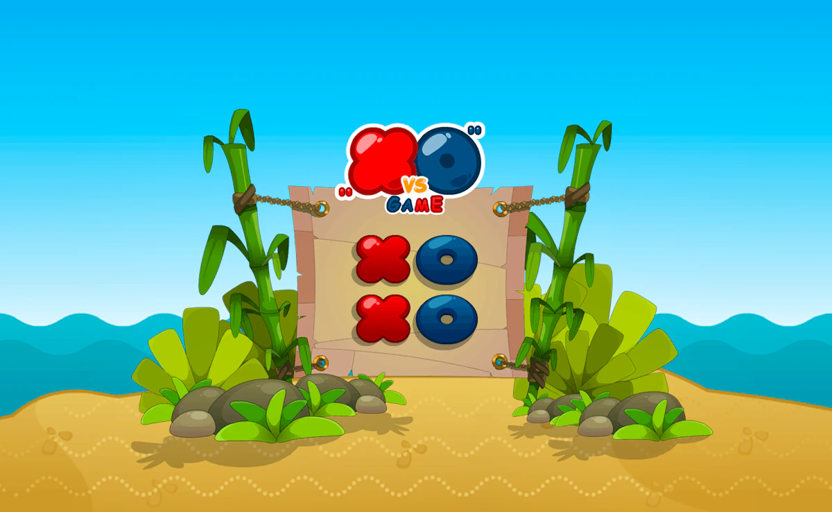 Play X O Tic Tac Toe — free online Kids game