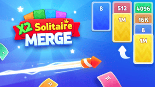 X2 Solitaire Merge: 2048 Cards game cover