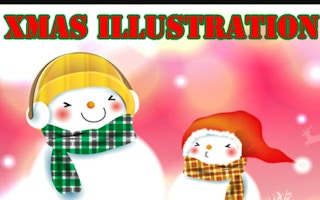 Xmas Illustration Puzzle game cover