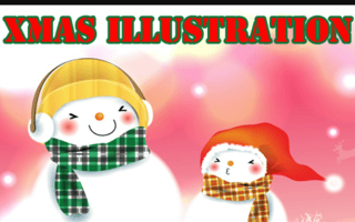 Xmas Illustration Puzzle game cover