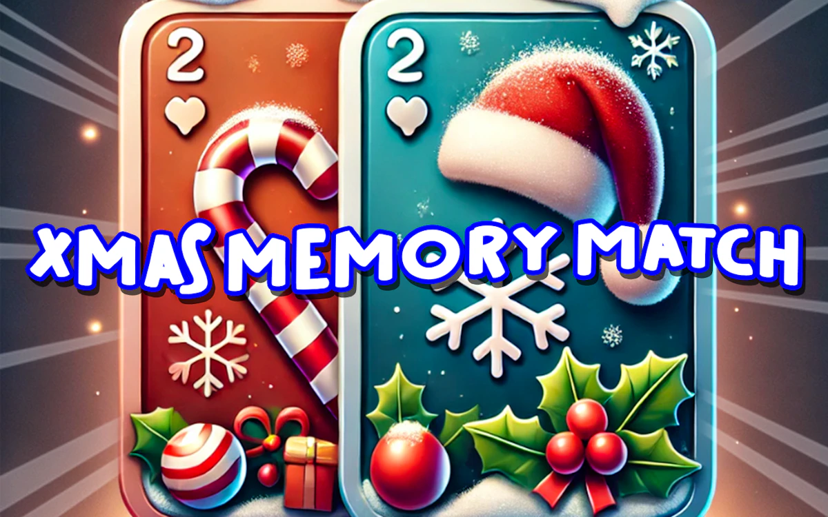 Play Xmas Memory Match — free online Memory game