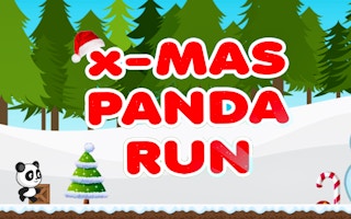 Xmas Panda Run game cover