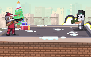 Xmas Rooftop Battles game cover