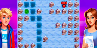 Xmas Snow Challenge - Maze Puzzle thumbnail