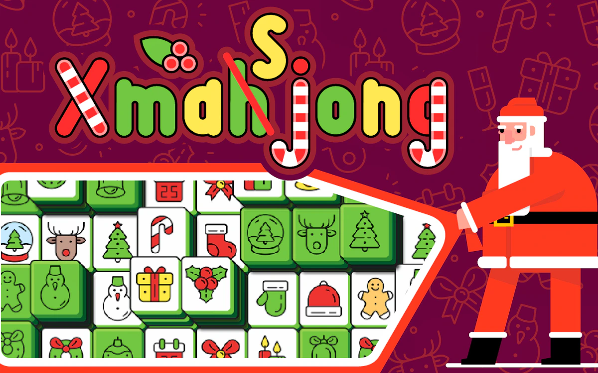 Play Xmasjong — free online Board game