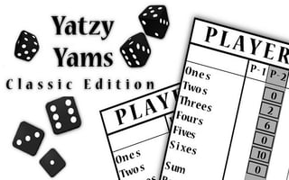 Yatzy Yahtzee Yams Classic Edition game cover