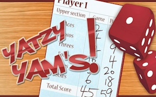 Yatzy Yahtzee Yams game cover