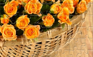 Yellow Roses Puzzle game cover