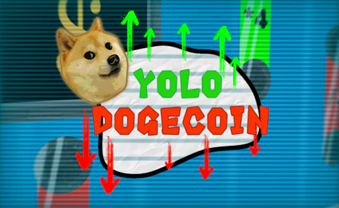 Yolo Dogecoin game artwork