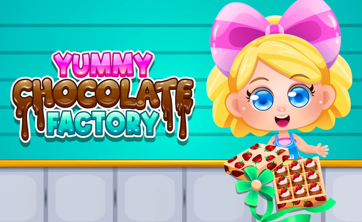 Play Yummy Chocolate Factory — free online Kids game