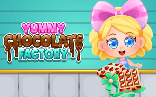 Yummy Chocolate Factory game cover