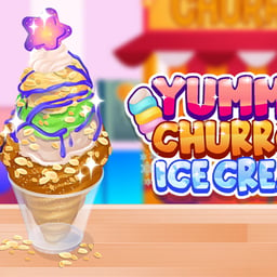 Juega gratis a Yummy Churros Ice Cream